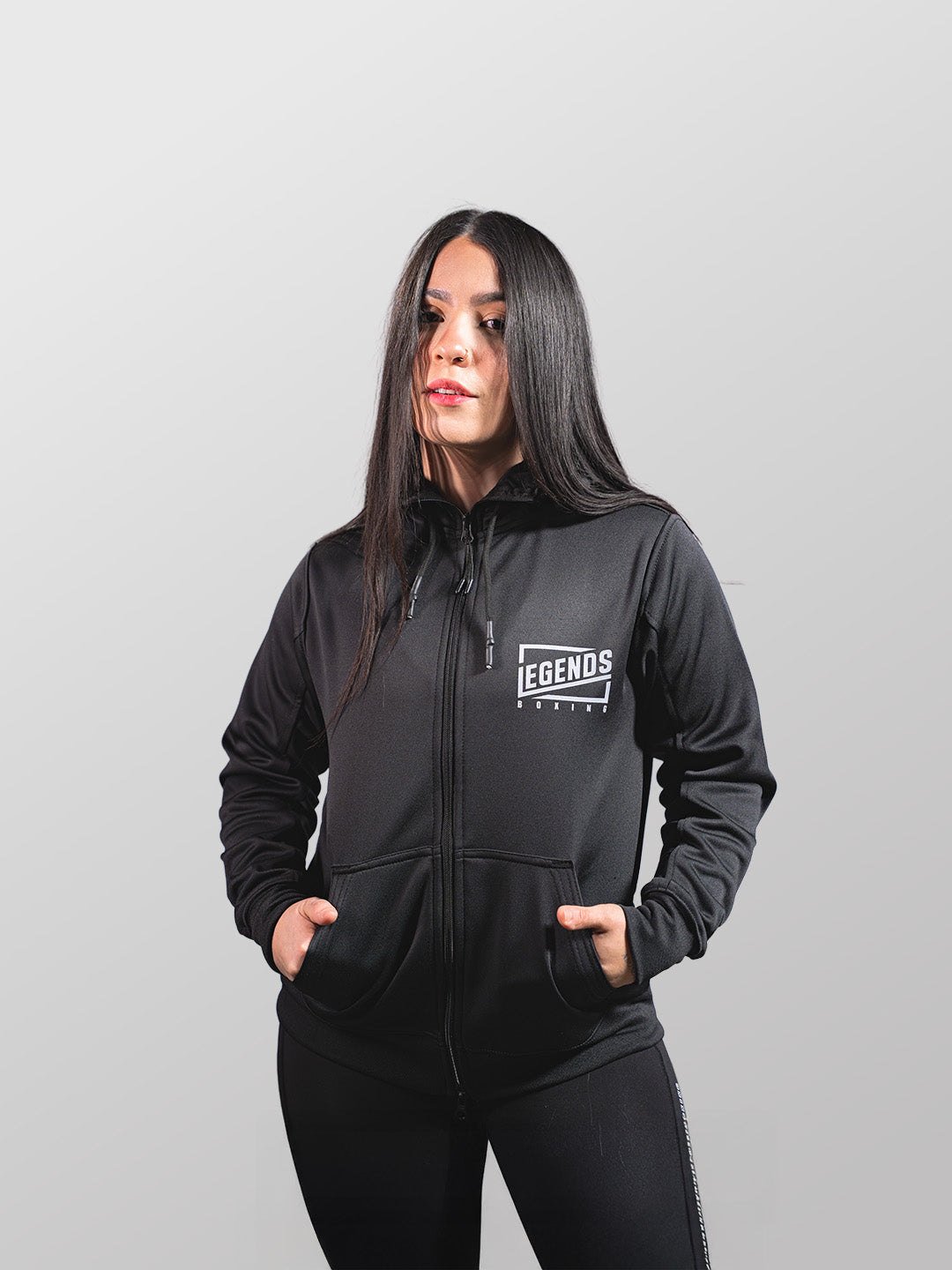 Brawler Zip-Up Hoodie Q Star