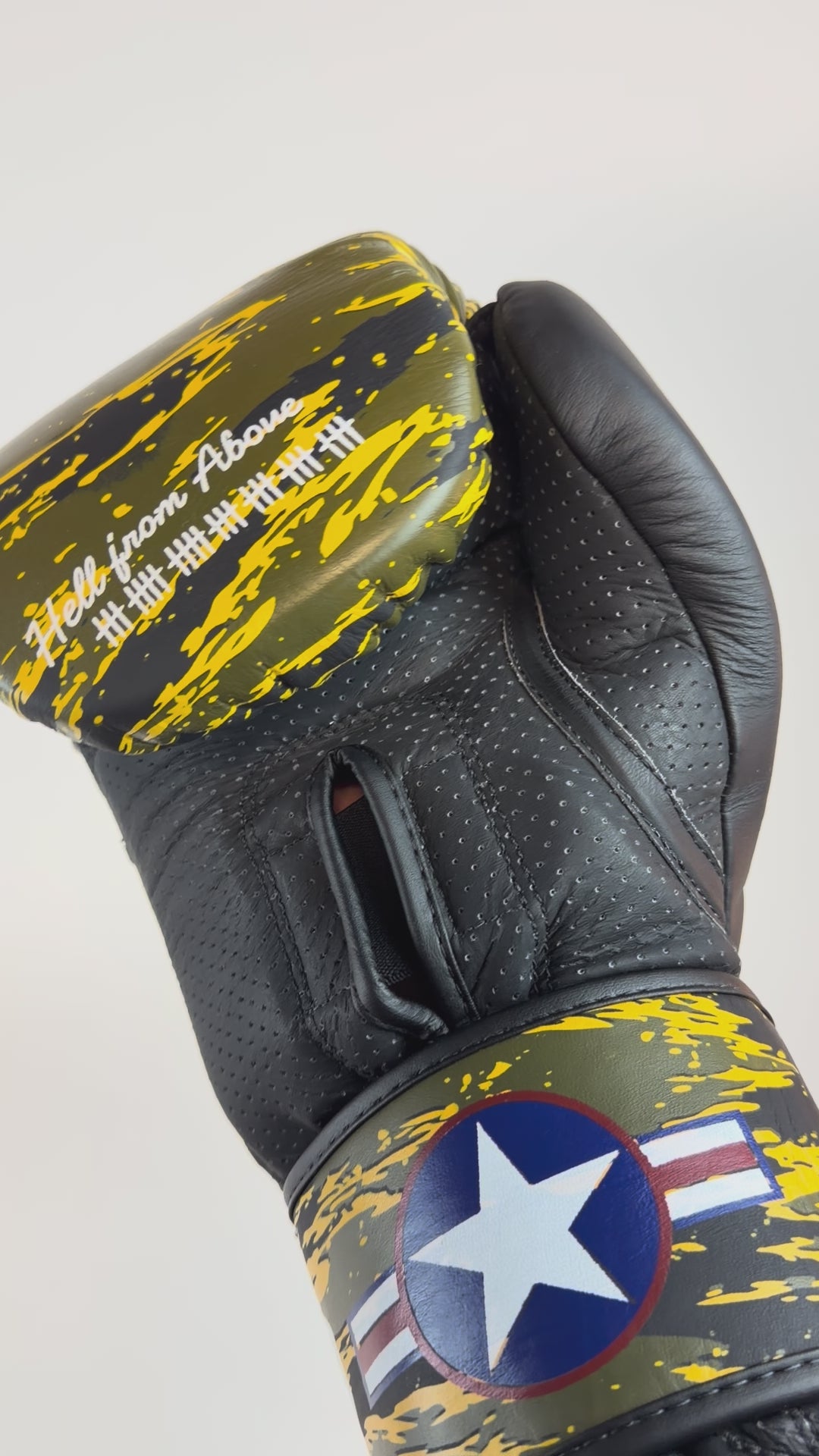 Luxe LTE Series – Smil'n Sam Alvey Patriot Hangar Collection Boxing Gloves